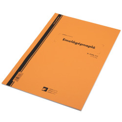 Emelőgépnapló 2+25lapos A4, álló Nyilvántartás Egyéb