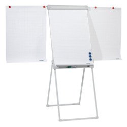 Flipchart tábla 67x95cm, mágneses, 2 db segédkarral, Proline  FC84 Franken Flipchart tábla Franken