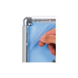 Plakátkeret A3, alumínium keret  BS0702 Franken Megállító tábla Franken