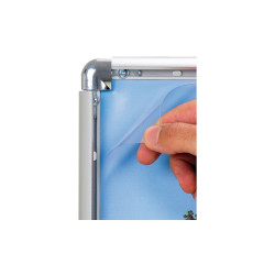 Plakátkeret A1, alumínium keret  BS0704 Franken Megállító tábla Franken