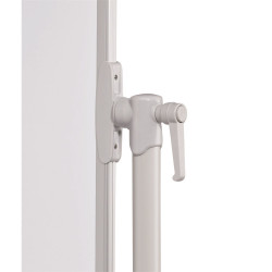 Fehértábla forgatható kétoldalas mágneses 90x120cm,  STC201 Franken Forgatható tábla Franken