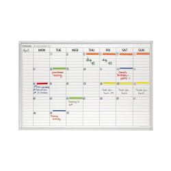 Heti tervező tábla 60x90cm, JK715  JK715 Franken Fehér tábla Franken