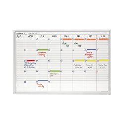 Heti tervező tábla 60x90cm, JK715  JK715 Franken Fehér tábla Franken