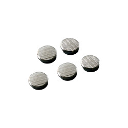 Mágnes króm 22mm HM22CR/5 Franken 10 db/csomag, ezüst Táblamágnes Franken