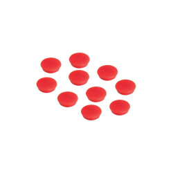 Mágnes 32mm, erősség: 800 g. HM30 01 Franken 10 db/csomag, piros Táblamágnes Franken