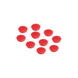 Mágnes 32mm, erősség: 800 g. HM30 01 Franken 10 db/csomag, piros Táblamágnes Franken