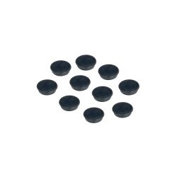 Mágnes 38mm, erősség: 2500 g. HMS36 10 Franken  10 db/csomag, fekete Táblamágnes Franken