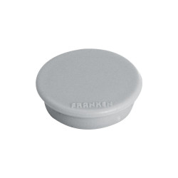 Mágnes 38mm, erősség: 2500 g. HMS36 12 Franken 10 db/csomag, szürke Táblamágnes Franken