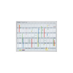 Éves tervezőtábla, mágneses, 12 hónap 120 x 90cm,  JK1203 Franken Fehér tábla Franken