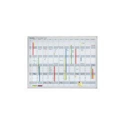 Éves tervezőtábla, mágneses, 12 hónap 120 x 90cm,  JK1203 Franken Fehér tábla Franken