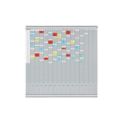 Tervezőtábla éves 100,8 x 100,8 cm,  PV-SET5 Franken Fehér tábla Franken