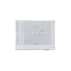 Tervezőtábla havi, mágneses 120 x 90 cm,  VO-30 Franken Fehér tábla Franken