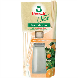 Légfrissítő 90 ml pálcikás Frosch Oase narancs Légfrissítő Frosch