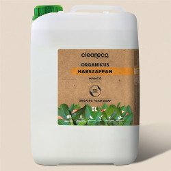 Habszappan 5 liter Cleaneco mangó Szappanok, folyékony szappanok Cleaneco