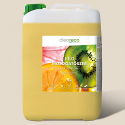 Mosogatószer 5 liter kézi  Cleaneco mangó & papaya Kézi mosogatás Cleaneco