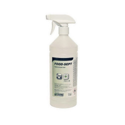 Fertőtlenítő hatású tisztítószer szórófejes 1 liter Food-Sept Fertőtlenítő tisztítószer és adalék Innoveng