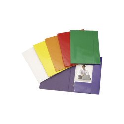 Gumis mappa A4, 600g. FC karton Glossy kék Gumis mappa Egyéb