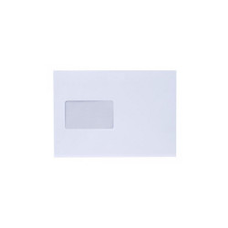 Boríték LC/5 szilikonos bélésnyomott bal ablak 45x90mm 162x229mm B20A60 Bluering® fehér Boríték Bluering