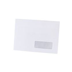 Boríték LC/5 szilikonos bélésnyomott jobb ablakos 35x90mm 162x229mm J28A20 Bluering® fehér Boríték Bluering