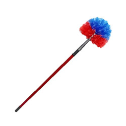 Pókhálózó kefe teleszkópos nyéllel gömb Partvis, seprű, kefe, padozat, porolók Egyéb