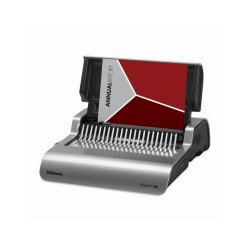 Spirálozógép, műanyag spirálkötéshez, elektromos, 500lap, Fellowes® Quasar-E Spirálozógép Fellowes