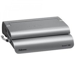 Spirálozógép, műanyag spirálkötéshez, elektromos, 500lap, Fellowes® Quasar-E Spirálozógép Fellowes