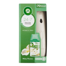 Légfrissítő készülék utántöltővel 250 ml AirWick Freshmatic Frézia&Jázmin Légfrissítő AirWick