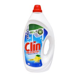 Ablaktisztító utántöltő 4 liter Professional W&G Clin lemon Ablak- és üvegtisztítók Clin