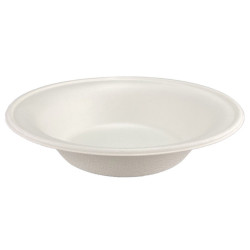 Tányér leveses 500 ml komposztálható cukornád 50 db/csomag Asztali kiegészítők, kellékek Egyéb