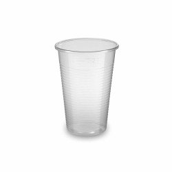 Pohár 2 dl műanyag 100 db/csomag átlátszó Asztali kiegészítők, kellékek Egyéb