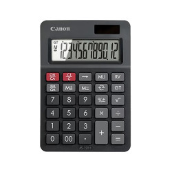 Számológép asztali 12 számjegy, döntött kijelző, Canon, AS-120 II Számológép Canon