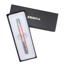 Golyóstoll rose gold test, Zebra SLF1, írásszín kék Golyóstoll Zebra