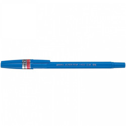 Golyóstoll 0,5mm, kupakos, H-8000 Zebra, írásszín kék Golyóstoll Zebra