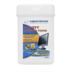 Monitor tisztító kendő 100 db Esperanza ES106 Tisztító kendő számtech Esperanza