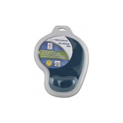 Egérpad csuklótámasszal, géltöltésű, Esperanza kék Egérpad Esperanza