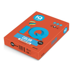 Másolópapír, színes, A4, 80g. IQ ZR09 500ív/csomag, intenzív téglavörös Másolópapír színes IQ