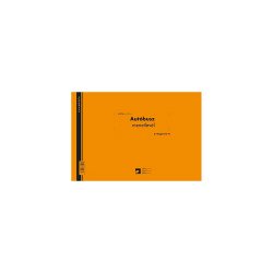 Autóbusz menetlevél A4, 100lap,os fekvő D.GEPJ.41 Nyilvántartás Egyéb