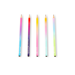 Grafitceruza HB, háromszögletű, 72 db/doboz, Nebulo, vegyes minták, Gradiens Grafitceruza Nebulo