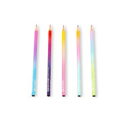 Grafitceruza HB, háromszögletű, 72 db/doboz, Nebulo, vegyes minták, Gradiens Grafitceruza Nebulo