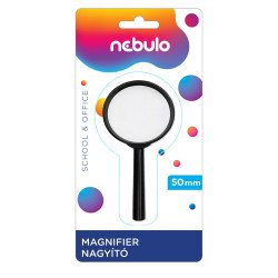 Nagyító, o 50 mm, műanyag, 4x, Nebulo Iskolai készségfejlesztő Nebulo
