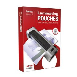 Lamináló fólia A4, 80 micron (216x303mm) 100 db/doboz, Fornax Kötészeti kellék Fornax