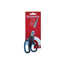 Olló 21,5cm, irodai gumifogós, bliszteres Fornax 9609, Ollók, kések Fornax