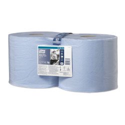 Ipari törlő tekercses nagyteljesítményű kombi 170m/tek 2 tek/karton W1/W2 Tork_130072 kék Papírtörlők TORK