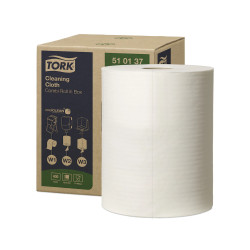 Ipari törlő tekercses többfunkciós kombi 152 m/400 lap/tekercs 1 tek/karton W1/W2/W3 Tork_510137 fehér Papírtörlők TORK