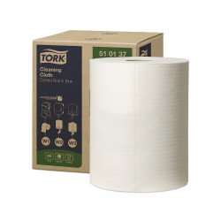 Ipari törlő tekercses többfunkciós kombi 152 m/400 lap/tekercs 1 tek/karton W1/W2/W3 Tork_510137 fehér Papírtörlők TORK