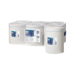 Kéztörlő 1 rétegű tekercses átmérő: 19 cm belsőmagos 275 m/tekercs 6 tekercs / karton M2 Tork_100134 fehér Papírtörlők TORK