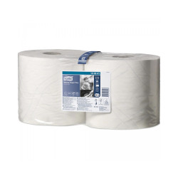 Ipari törlő 2 rétegű tekercses átmérő: 26,2 cm 2 tekercs/csomag Premium W1/W2 Tork_130041 fehér Papírtörlők TORK