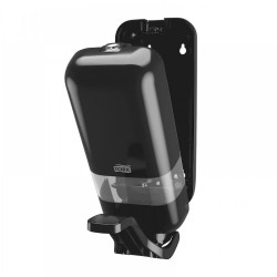 Adagoló folyékony szappanhoz könyökkarral műanyag S4 Tork fekete_564108 Adagolók, tárolók, készülékek TORK