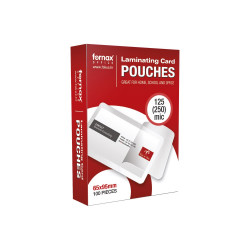 Lamináló fólia 65x95mm, TB kártya 125 micron 100 db/doboz, Fornax Kötészeti kellék Fornax
