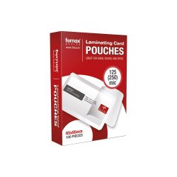 Lamináló fólia 65x95mm, TB kártya 125 micron 100 db/doboz, Fornax Kötészeti kellék Fornax